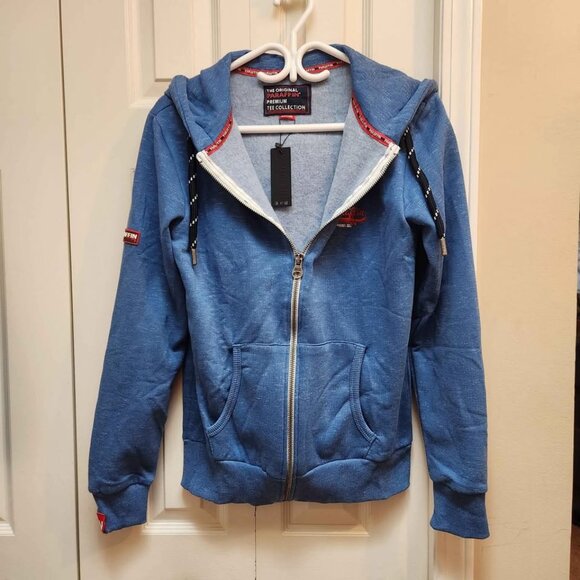 [M] NEW "Paraffin" Full-Zip Hoodie Cardigan size‎ Medium with Pockets - Picture 1 of 6
